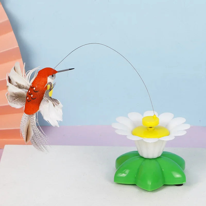 Electric Rotating Butterfly Cat Toy for Interactive Fun