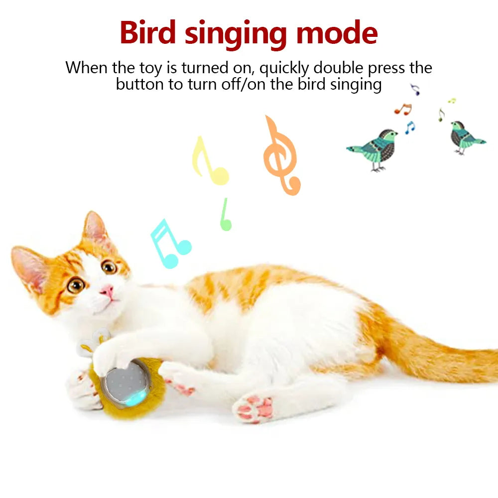 Rabbit Ear Smart Cat Toy Ball