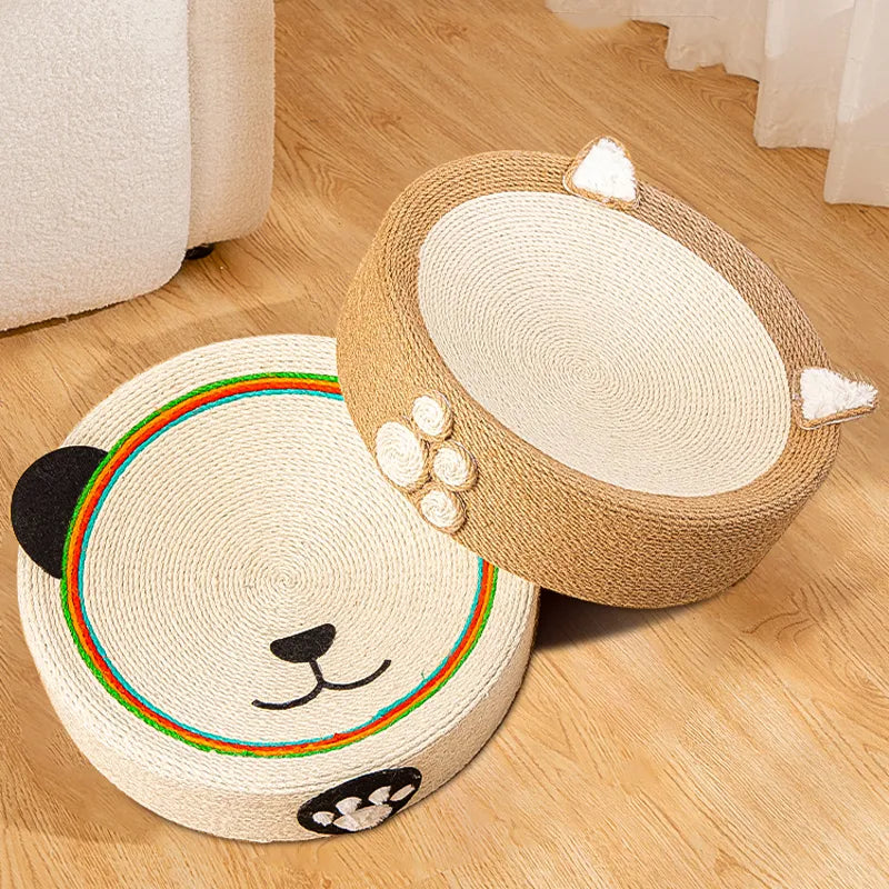 Round Cat Scratcher Pad