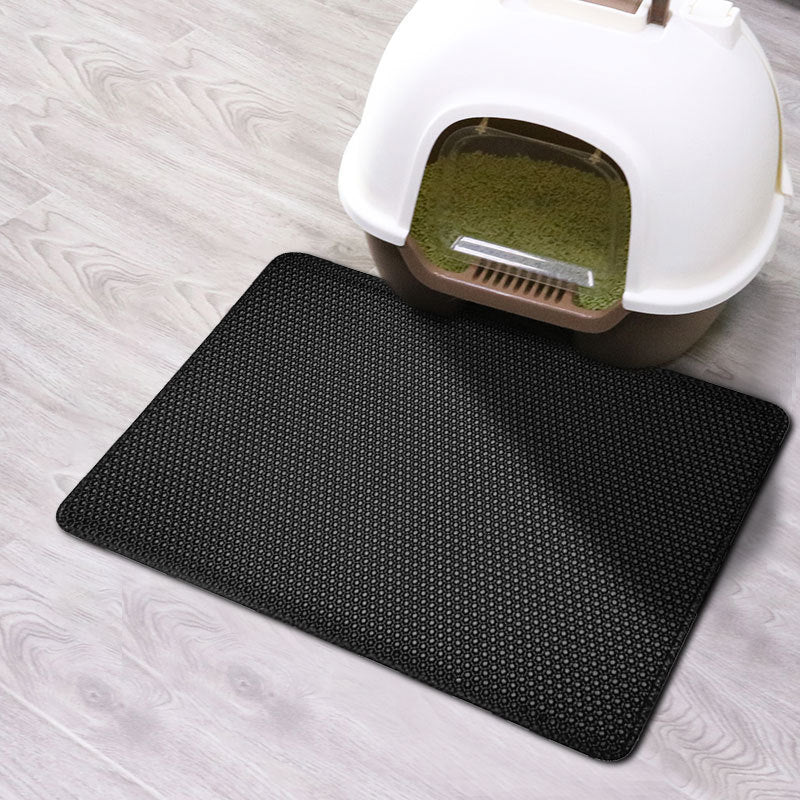 Double Layer Waterproof Cat Litter Mat - Happy2Cats