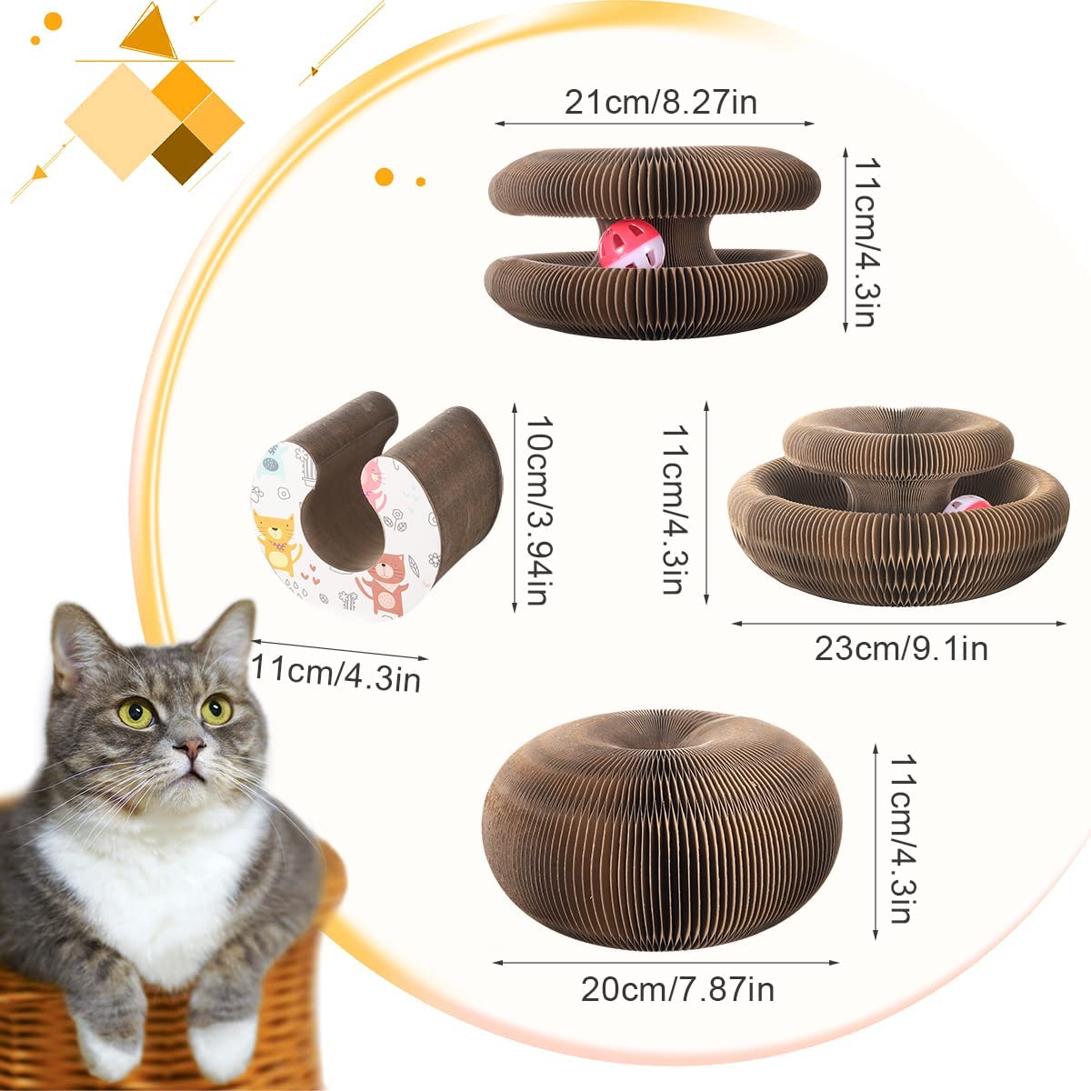 Magic Cat Toy & Scratcher - Happy2Cats