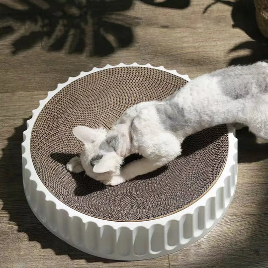 Round Cat Scratcher Pad