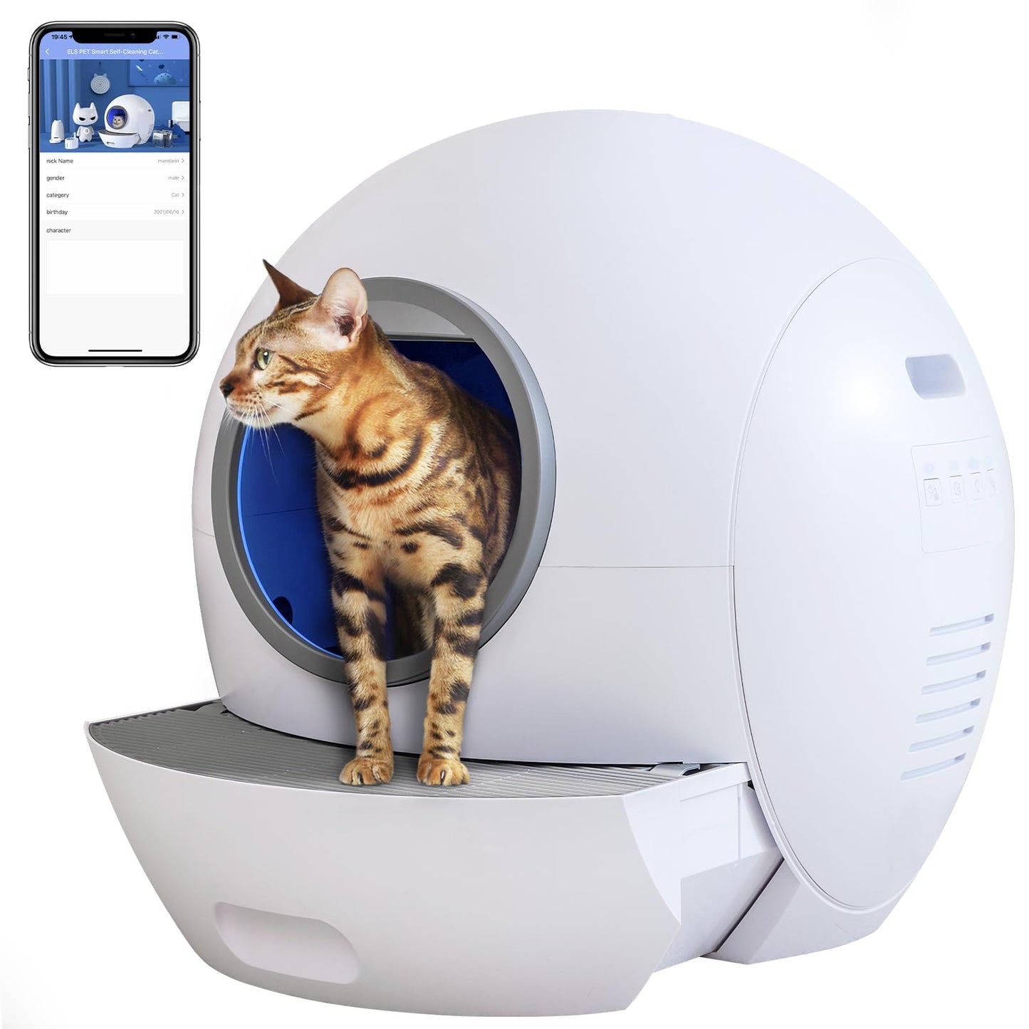 Automatic Self-Cleaning Cat Litter Box - Happy2Cats