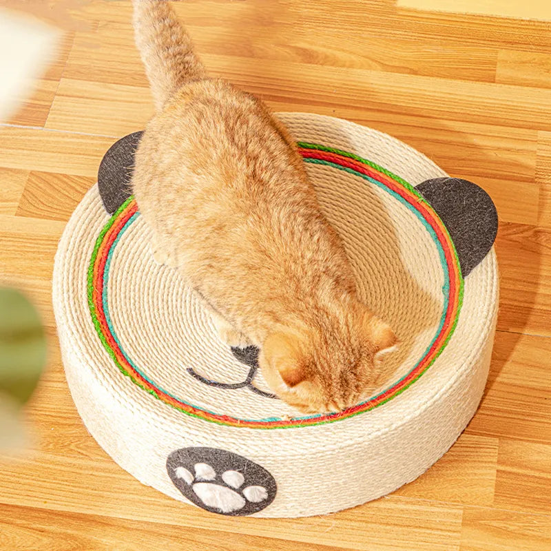 Round Cat Scratcher Pad