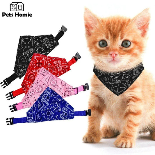 Adjustable Pet Bib Bandana for Cats