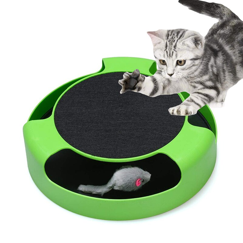 Pet Interactive Mouse Turntable Toy - Happy2Cats