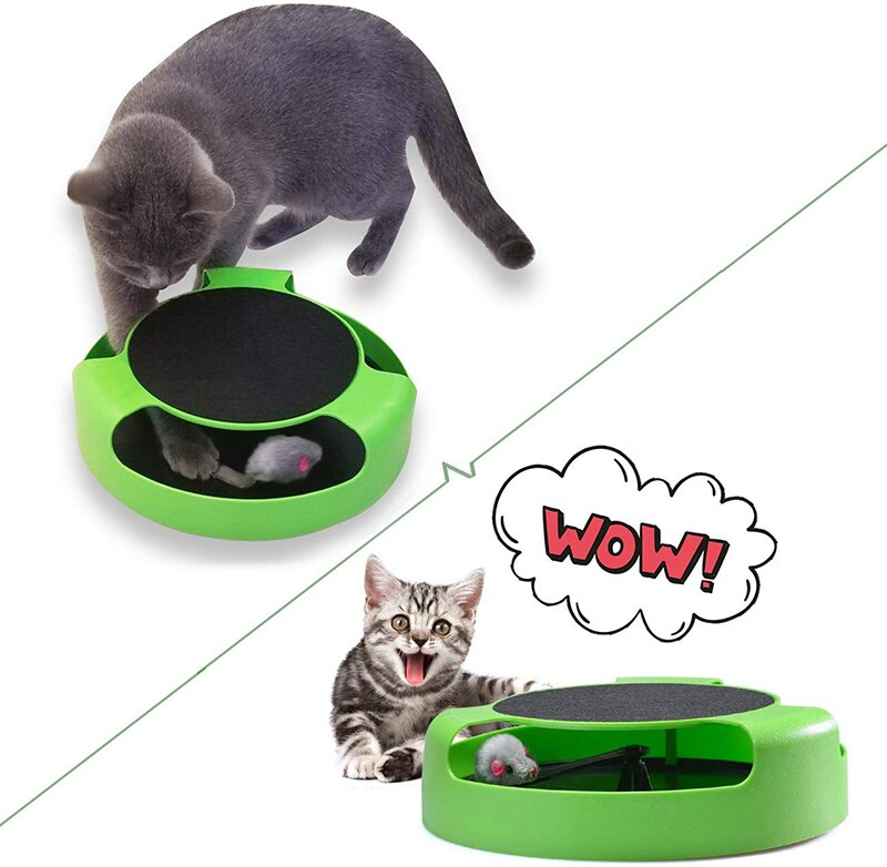 Pet Interactive Mouse Turntable Toy - Happy2Cats