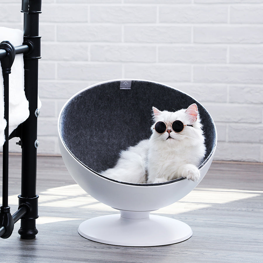 Elegant Rotating Interactive Cat Hammock Bed - Happy2Cats