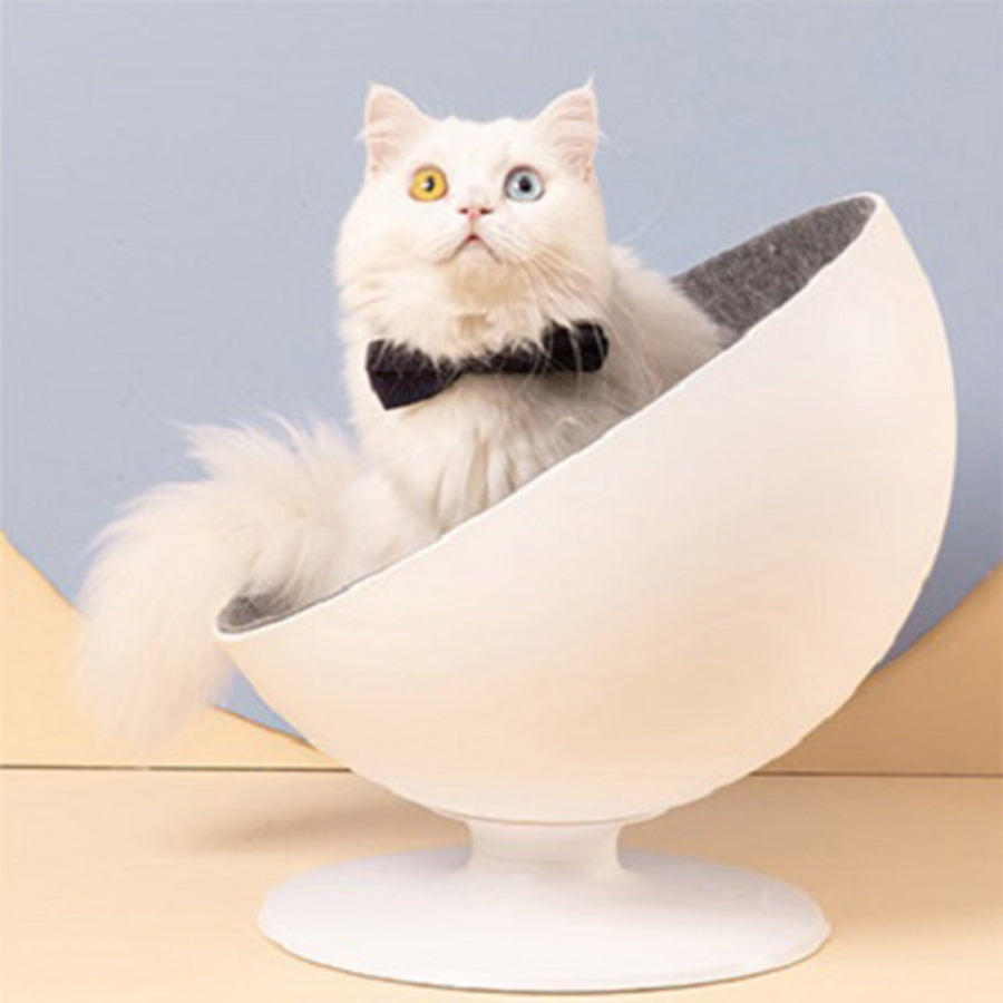 Elegant Rotating Interactive Cat Hammock Bed - Happy2Cats