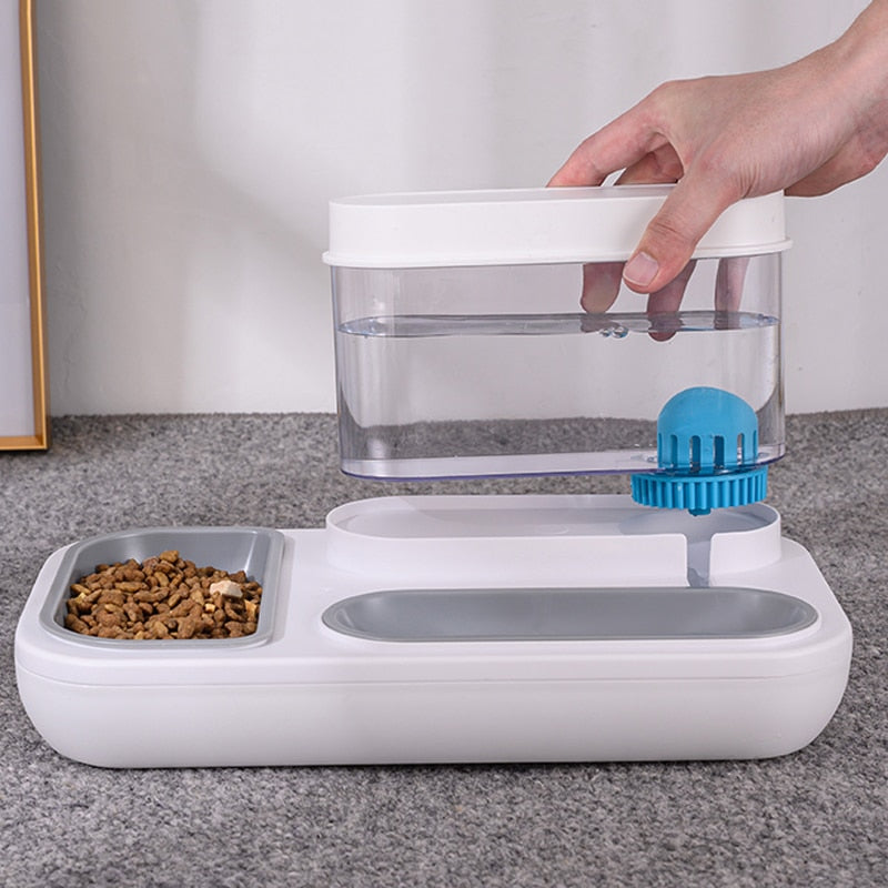 Automatic Drinking Fountain Pet Feeding Bowl - Happy2Cats