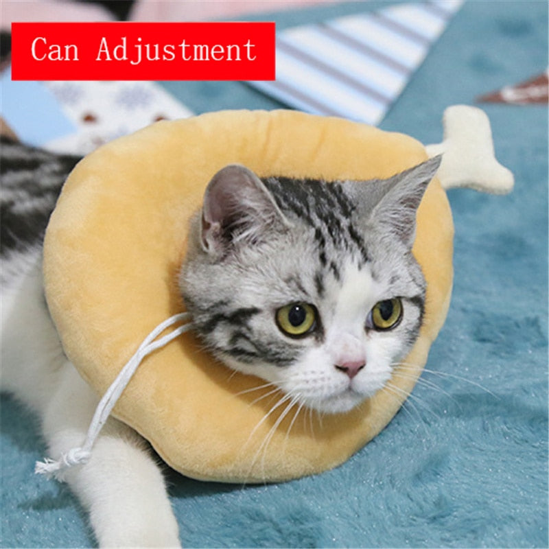 Soft Avocado-Shaped Pet Healing Collar - Happy2Cats