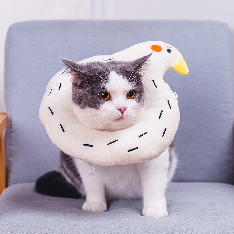 Soft Avocado-Shaped Pet Healing Collar - Happy2Cats