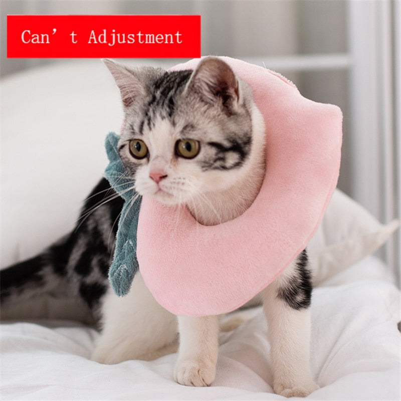 Soft Avocado-Shaped Pet Healing Collar - Happy2Cats