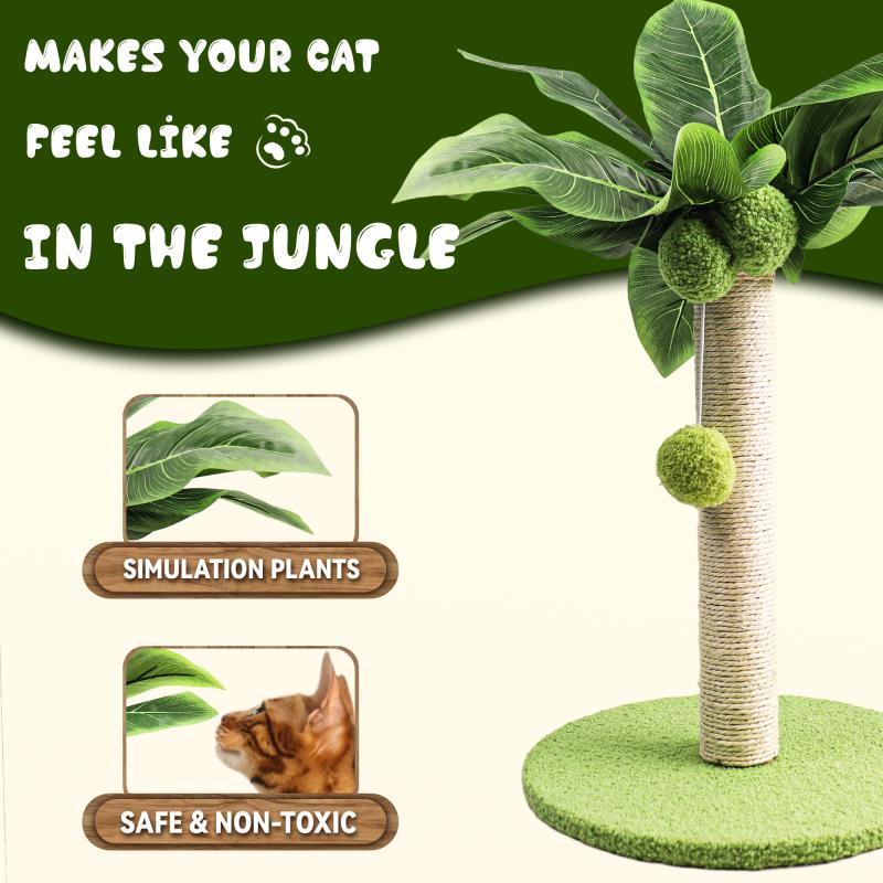 Purradise Tree Cat Indoor Scratch Stand - Happy2Cats