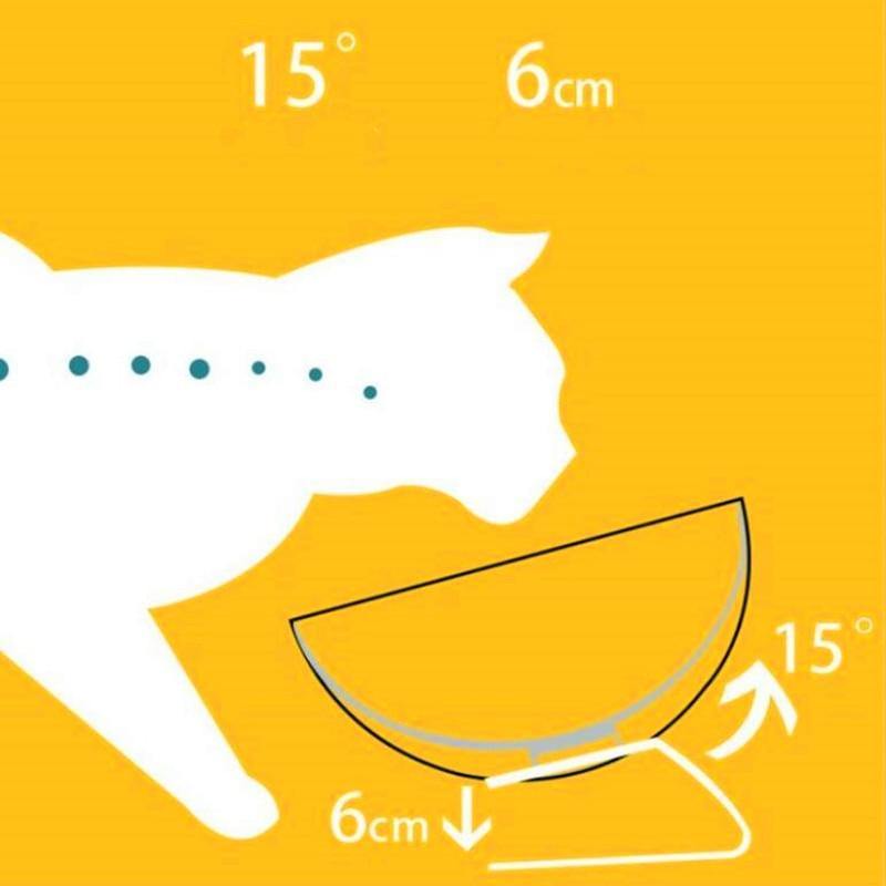 Non-Slip Pet Easy Feeder Bowl - Happy2Cats