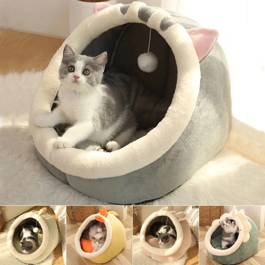 Washable Cozy Soft Pet House - Happy2Cats