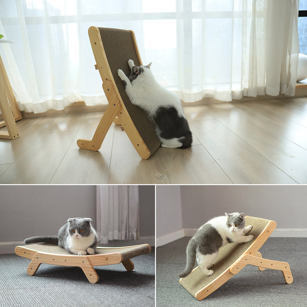 Interactive Cat Scratcher Bed Lounge - Happy2Cats