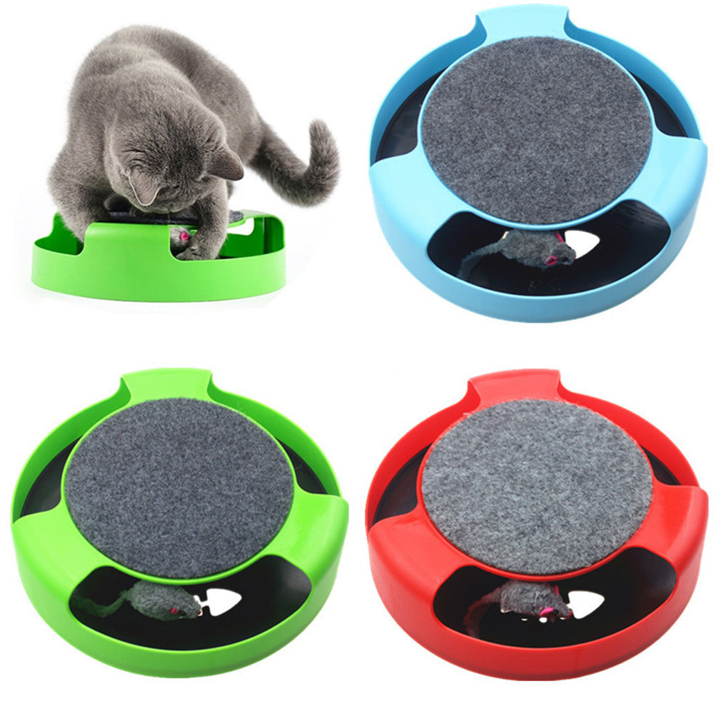 Pet Interactive Mouse Turntable Toy - Happy2Cats