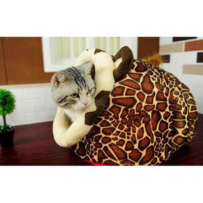 Lion Leopard Giraffe Pet Nest - Happy2Cats