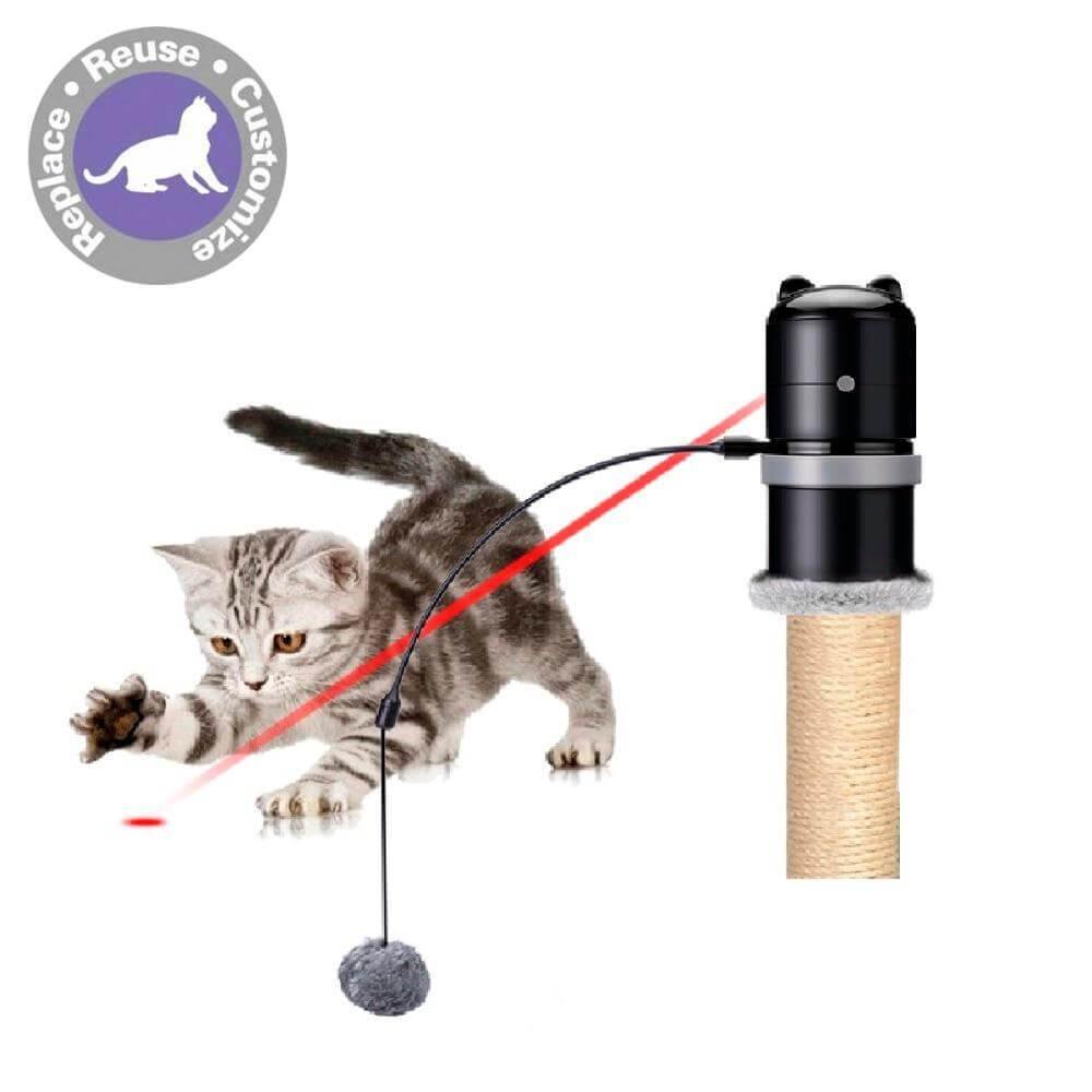 Electronic Creative Portable Pet Laser Cat Toys - Happy2Cats